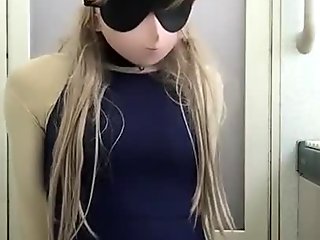platinum blonde, jerk, small tits, solo female